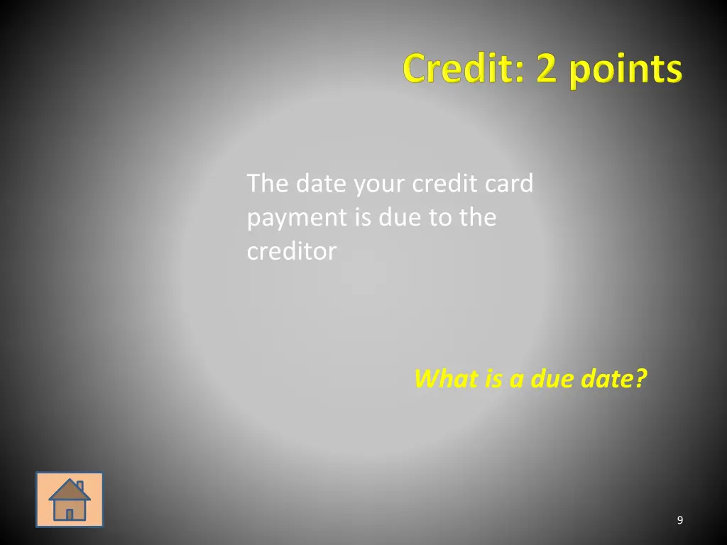 the date your credit card payment