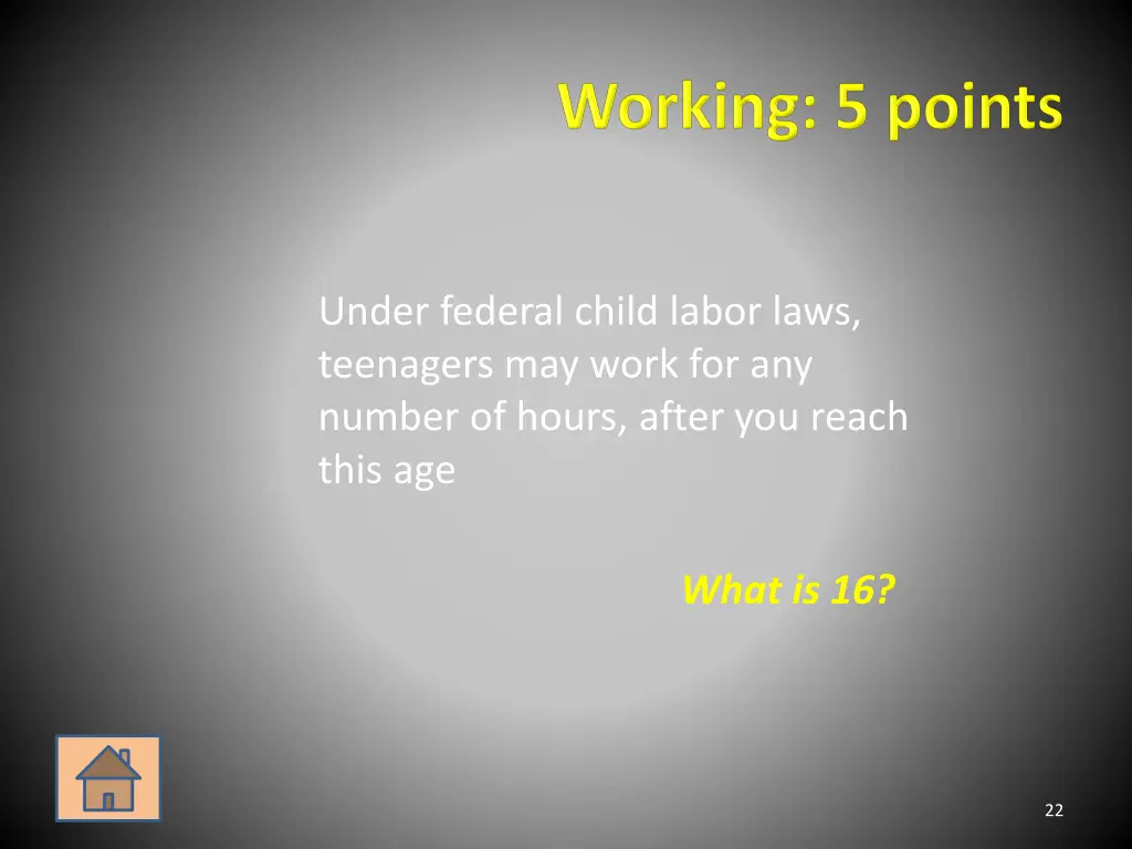 under federal child labor laws teenagers may work