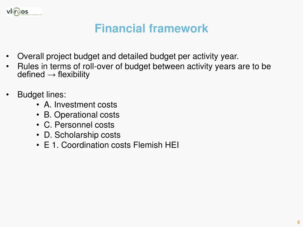 financial framework 1