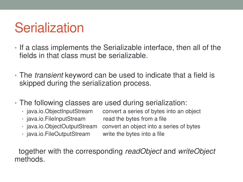 serialization 1