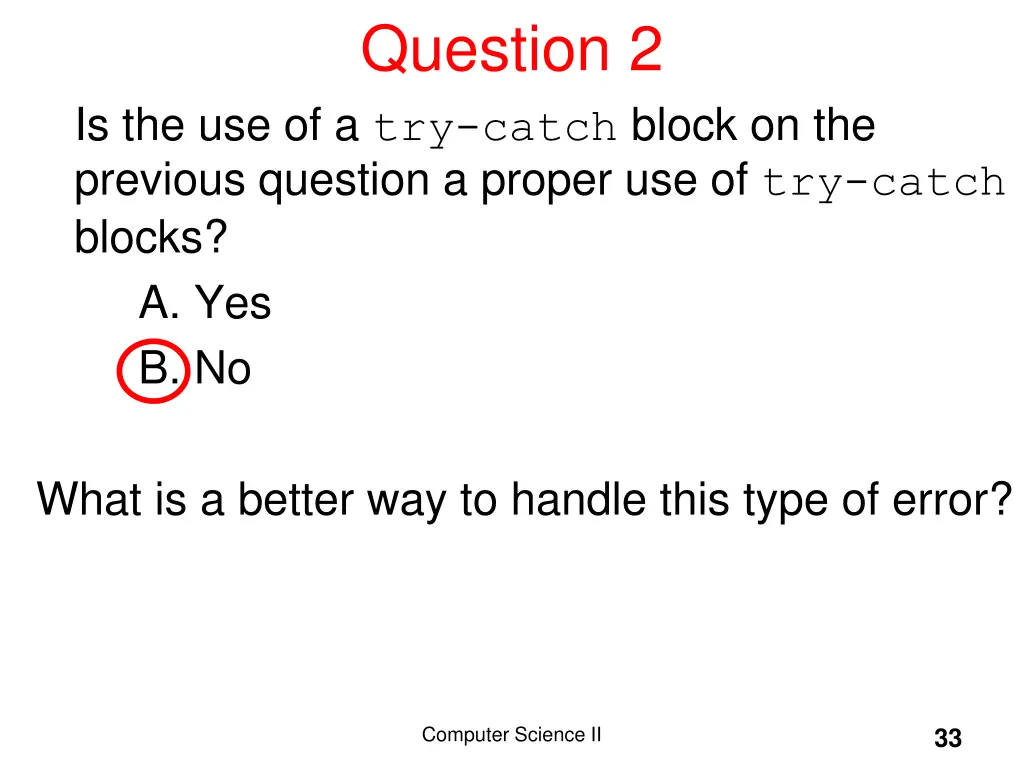 question 2 1