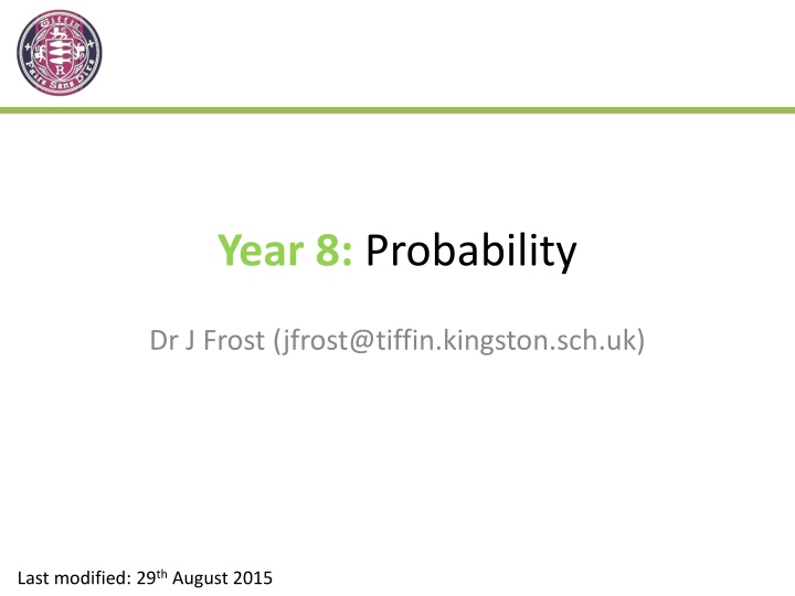 year 8 probability