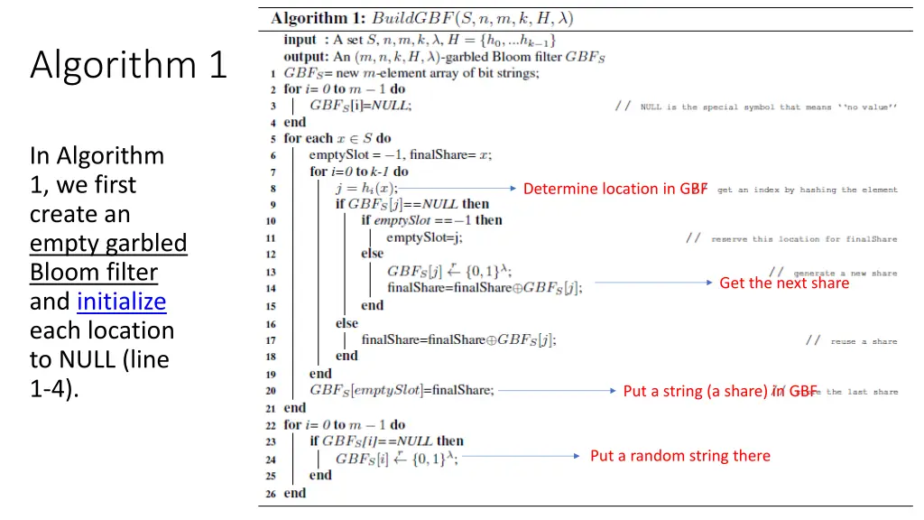 algorithm 1