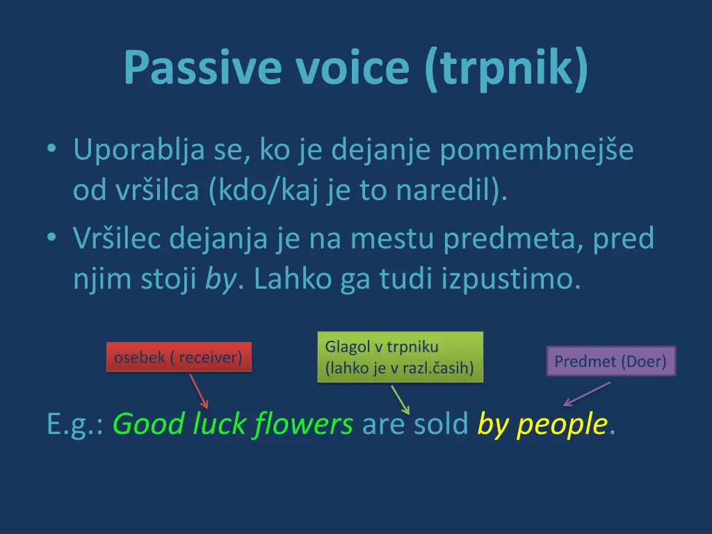 passive voice trpnik 1