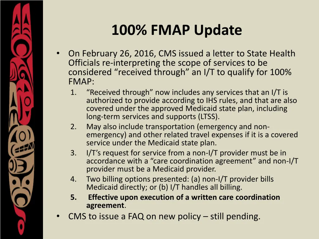 100 fmap update