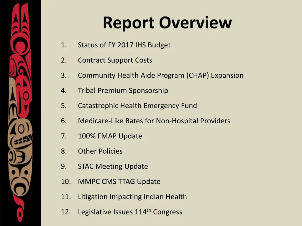 report overview