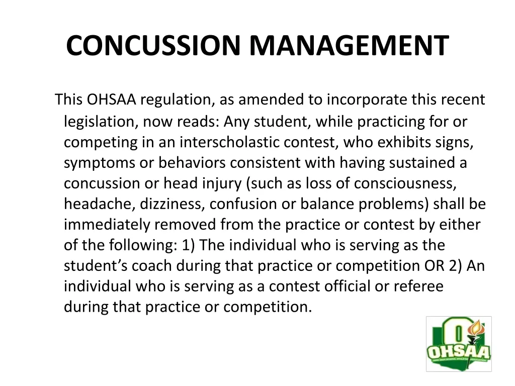 concussion management 2