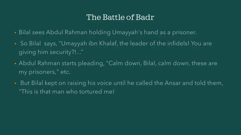 the battle of badr 17