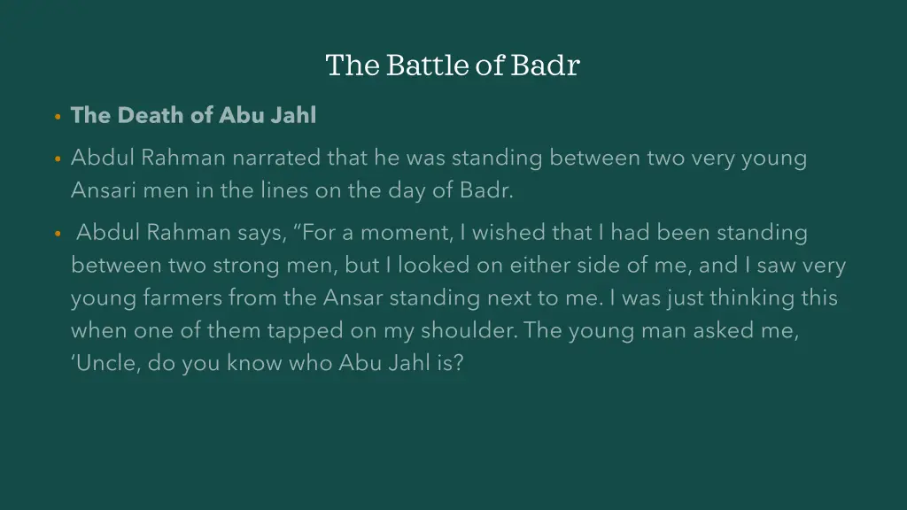 the battle of badr 6