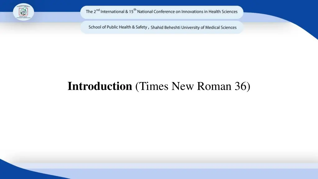 introduction times new roman 36