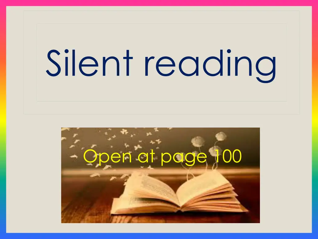 silent reading