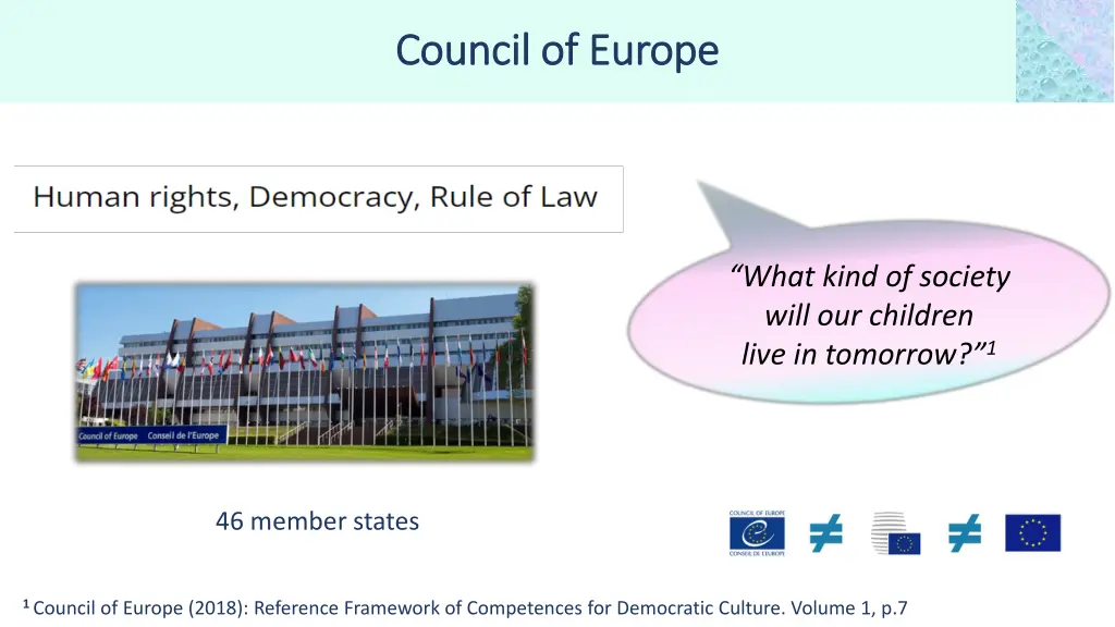 council of europe council of europe