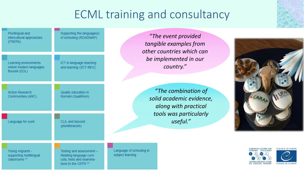 ecml training and consultancy