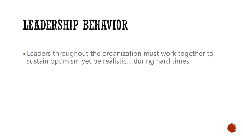 leadership behavior 1