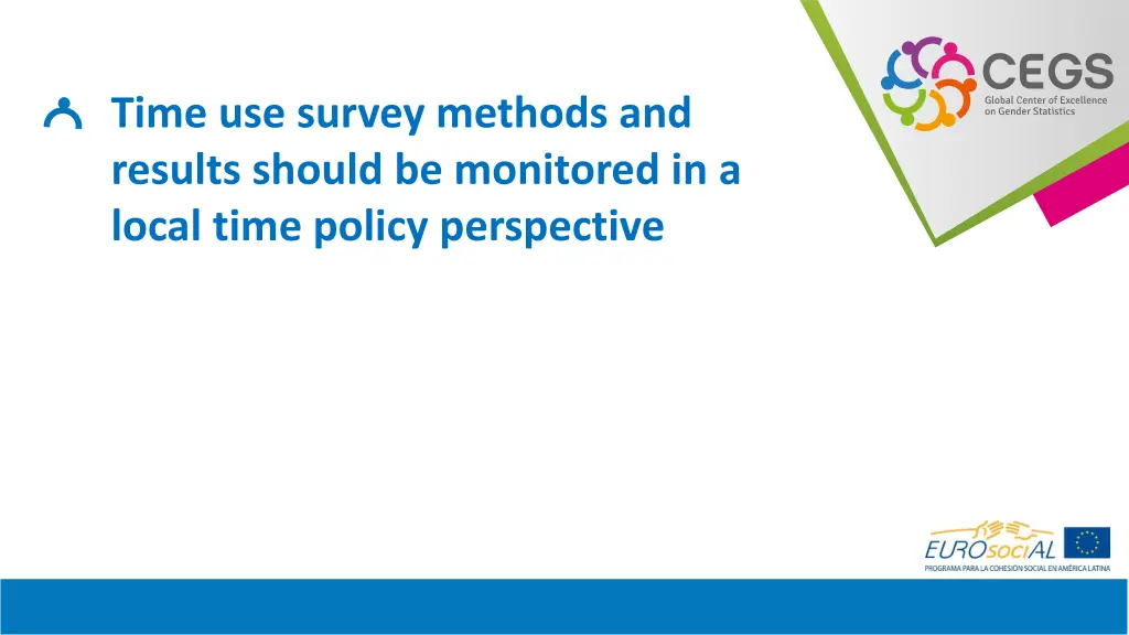 time use survey methods and results should