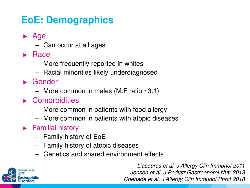 eoe demographics