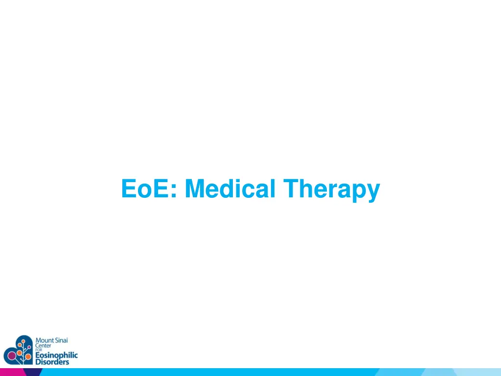 eoe medical therapy