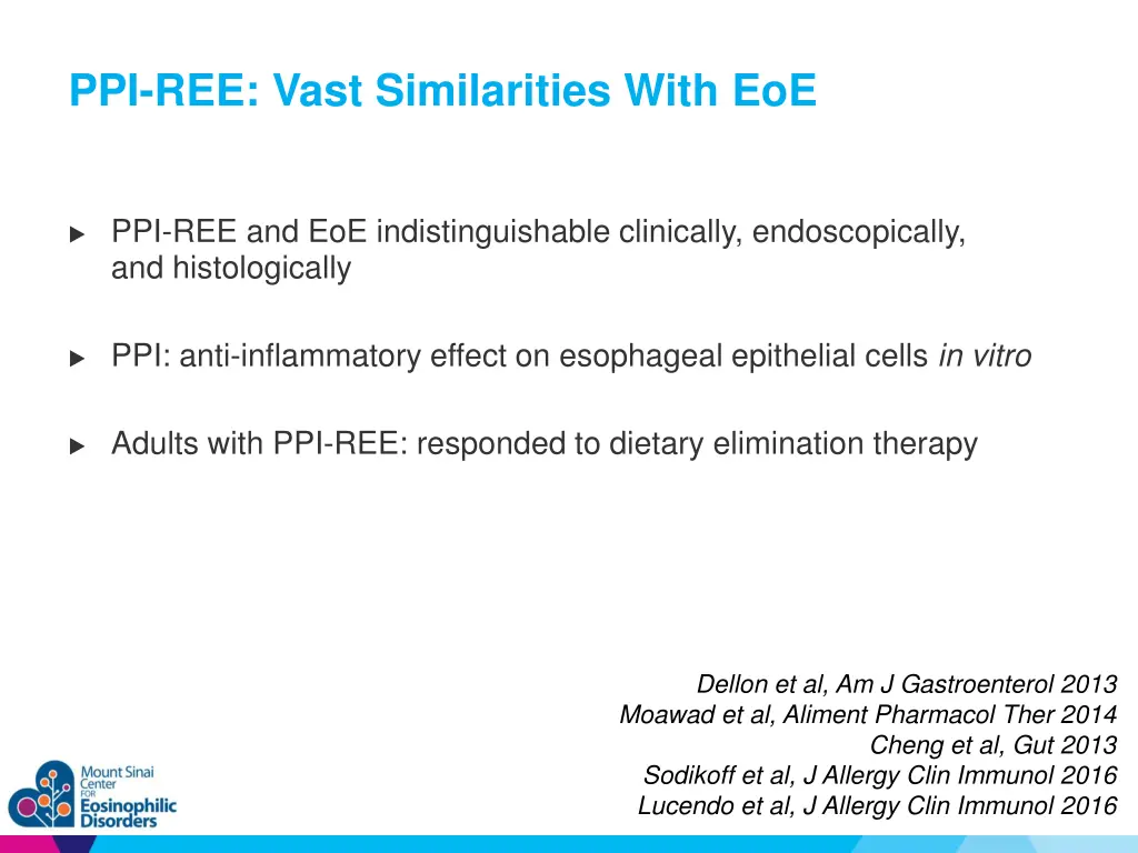 ppi ree vast similarities with eoe