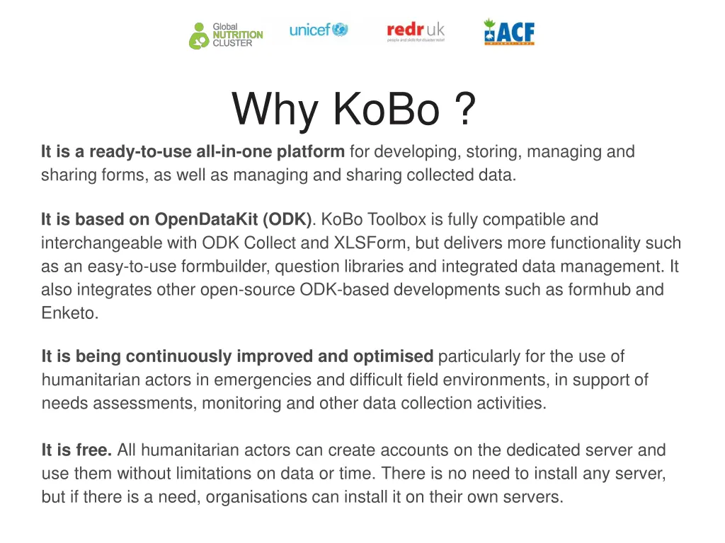 why kobo 1