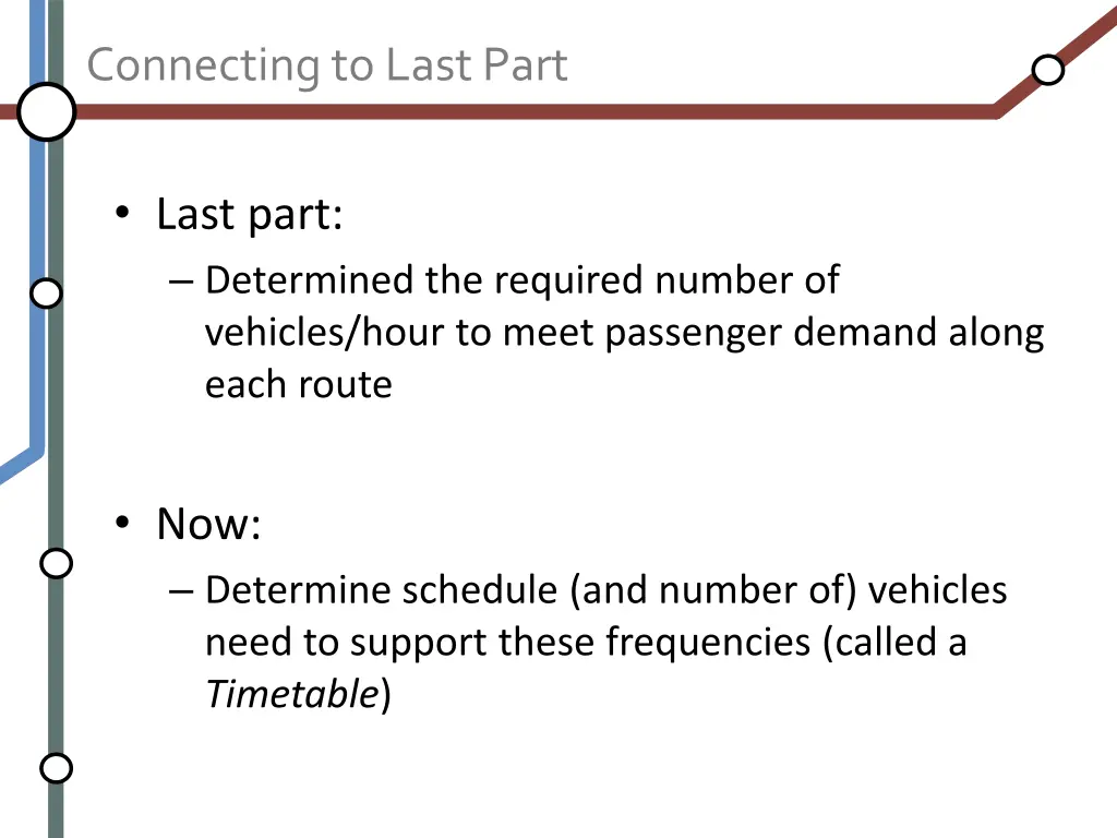 connecting to last part