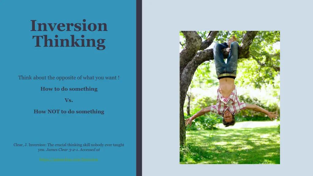 inversion thinking