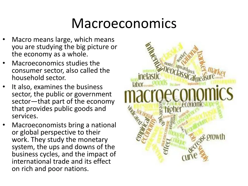 macroeconomics