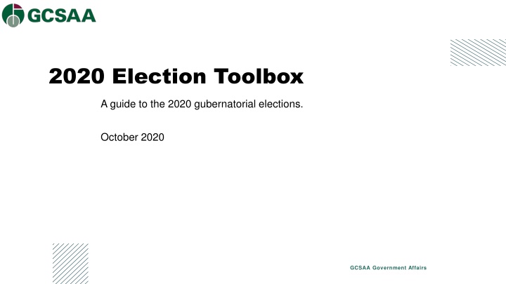 2020 election toolbox