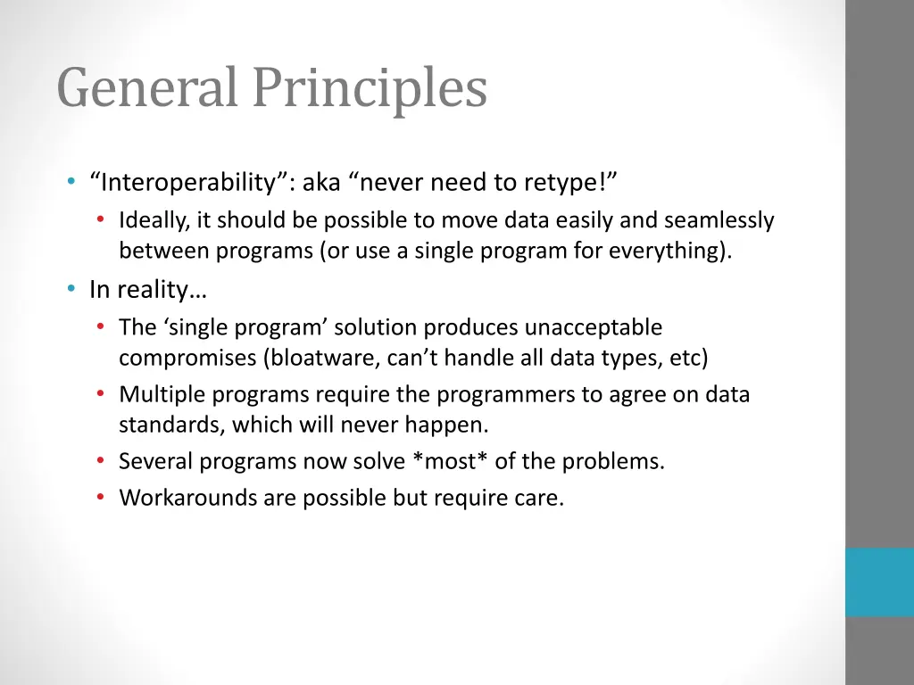 general principles 1