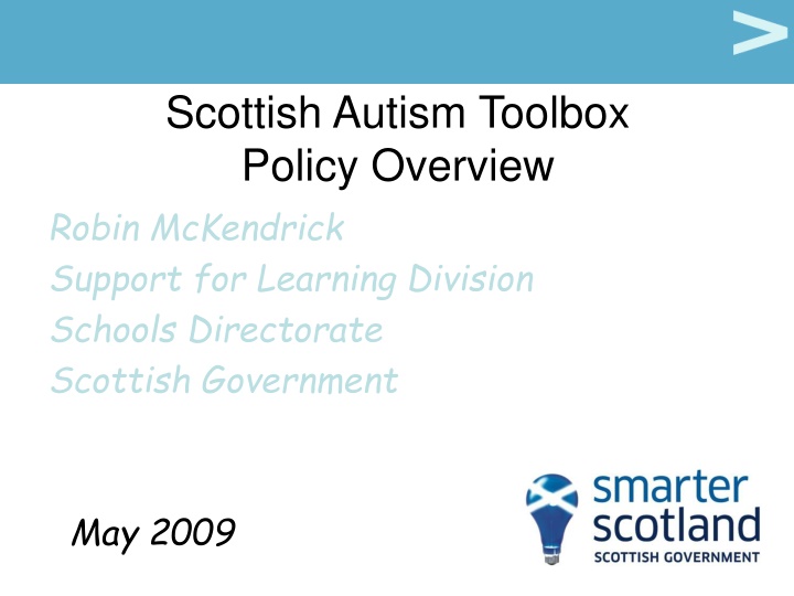 scottish autism toolbox policy overview robin