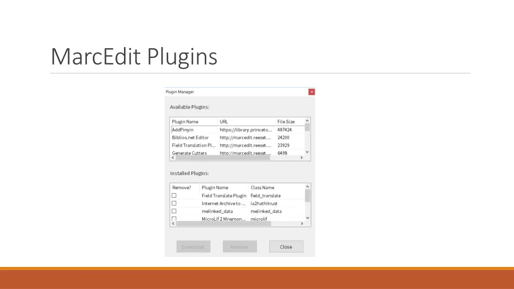 marcedit plugins