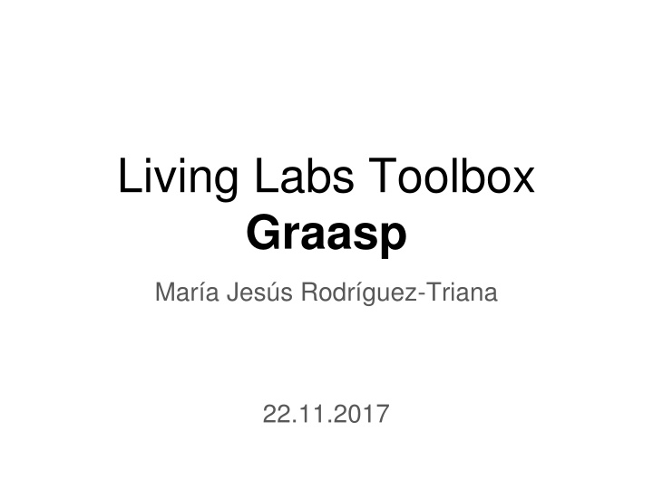 living labs toolbox graasp