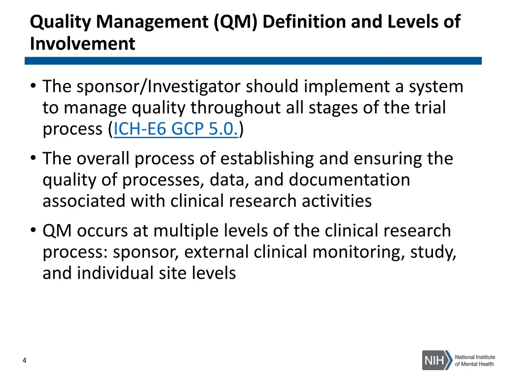 quality management qm definition and levels