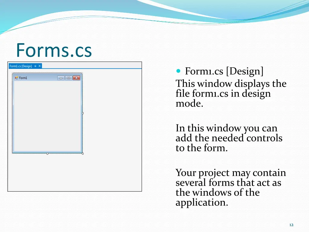 forms cs