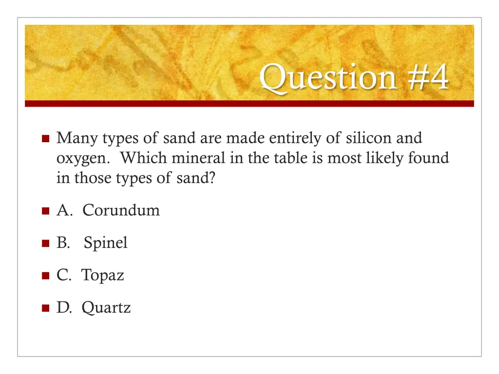 question 4