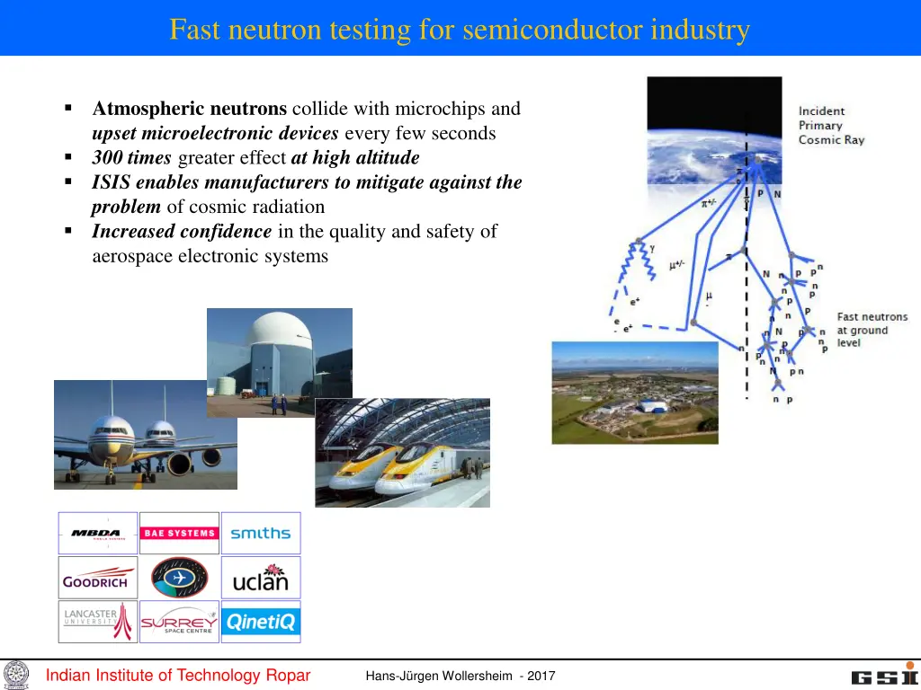 fast neutron testing for semiconductor industry