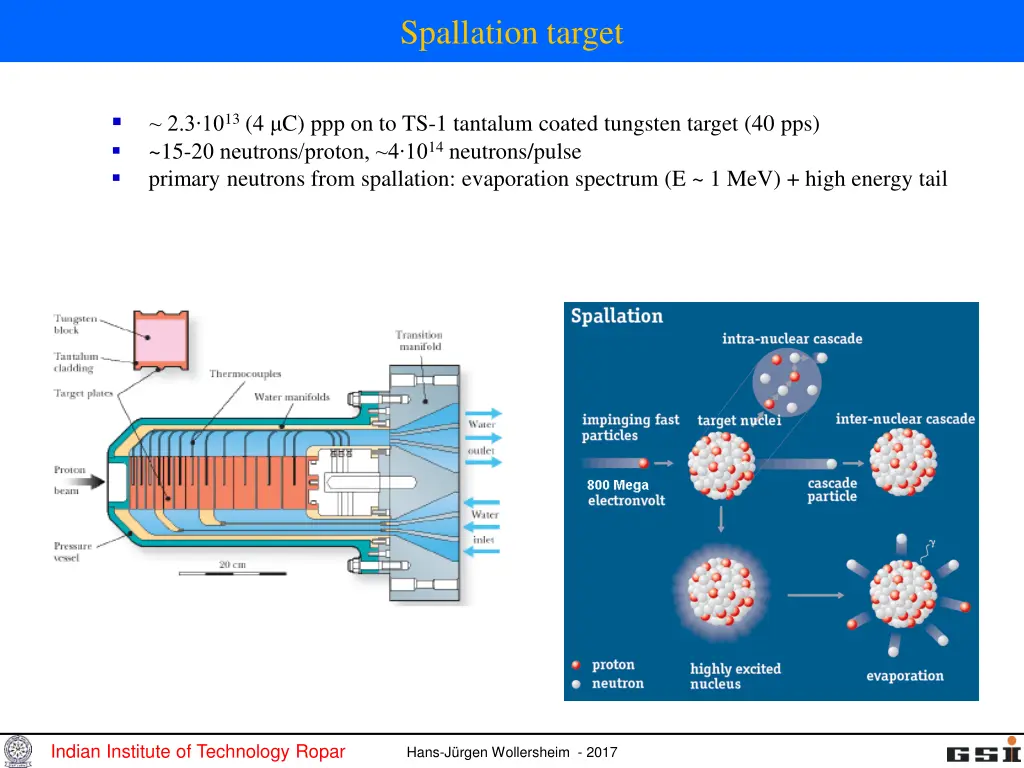 spallation target