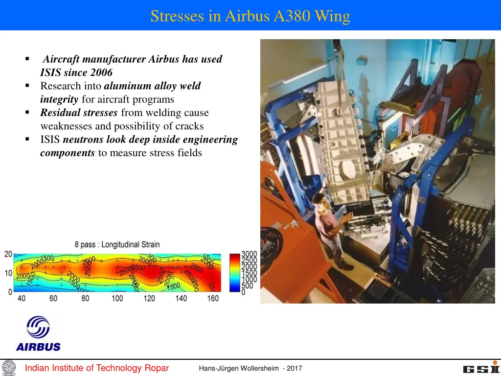 stresses in airbus a380 wing