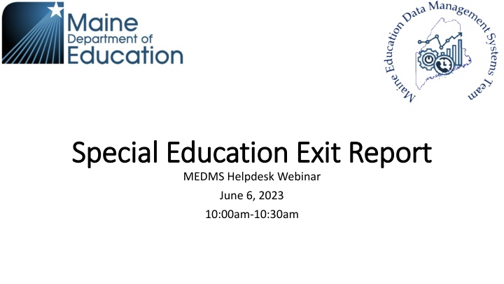 special education exit report special education