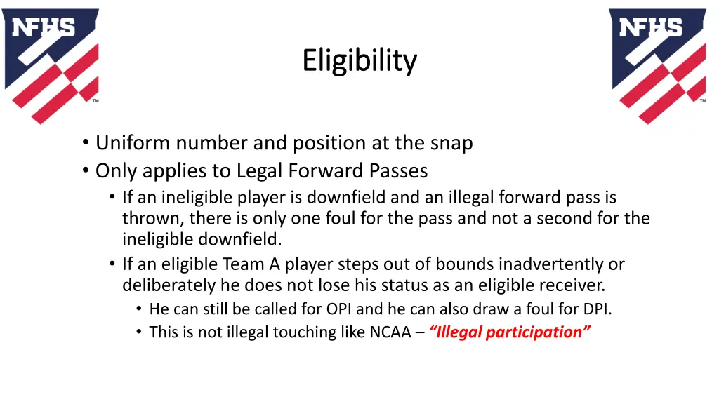 eligibility eligibility