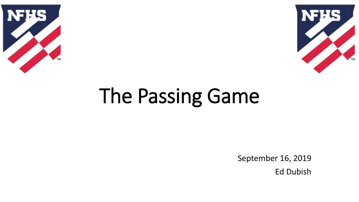 the passing game the passing game