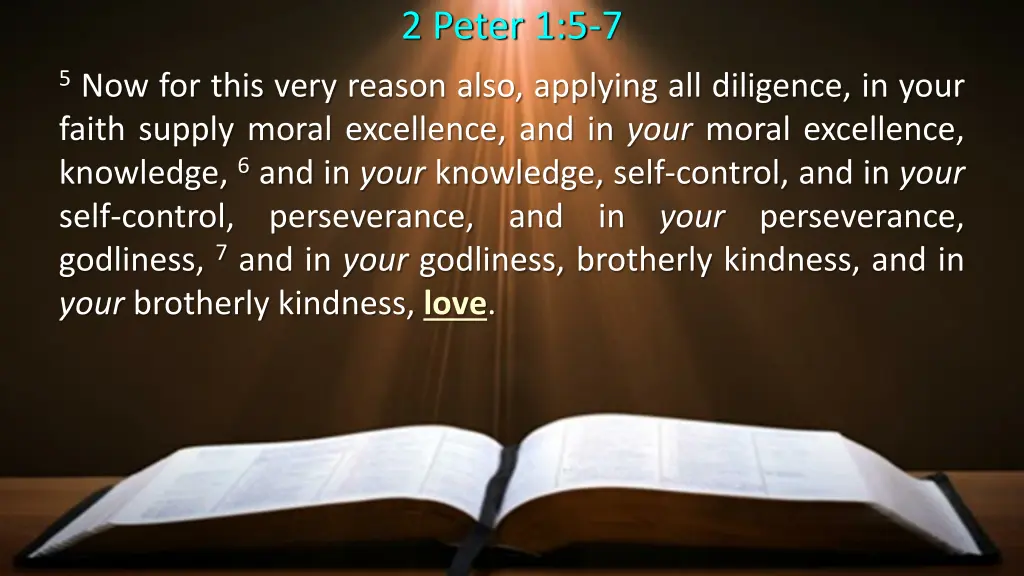 2 peter 1 5 7