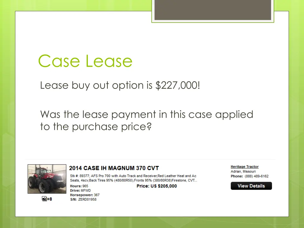 case lease 2