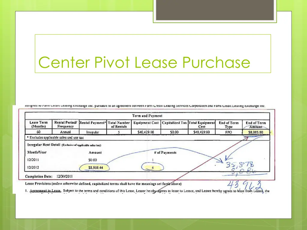 center pivot lease purchase 1