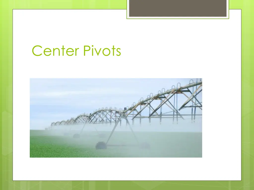 center pivots 1