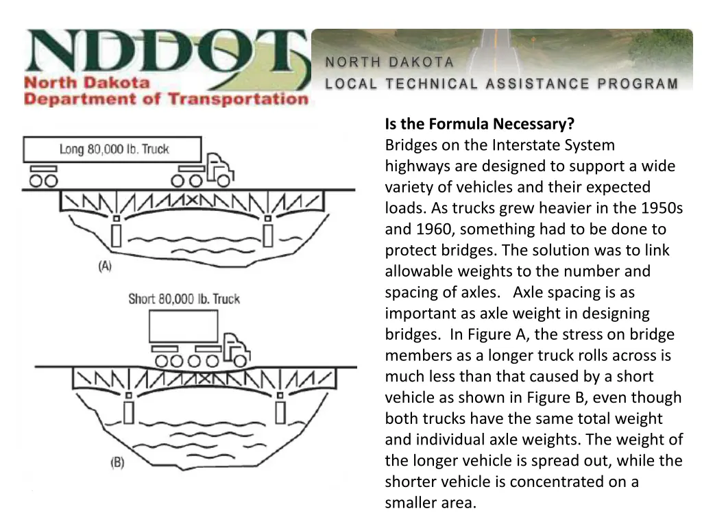 is the formula necessary bridges