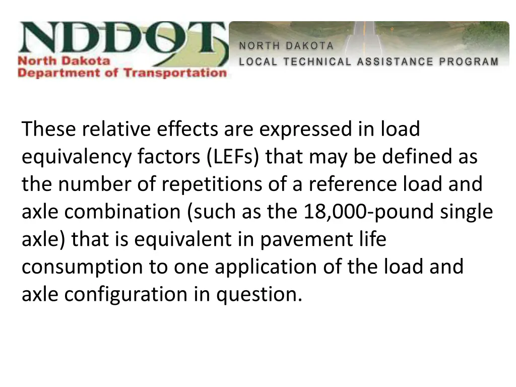 these relative effects are expressed in load