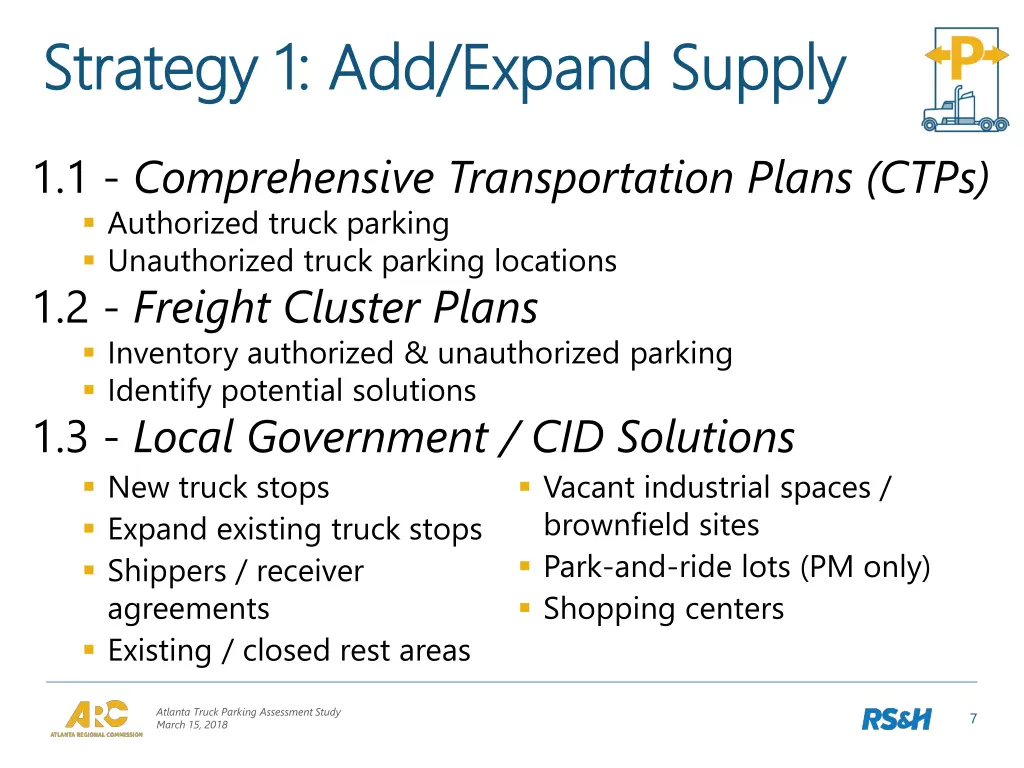 strategy 1 add expand supply strategy