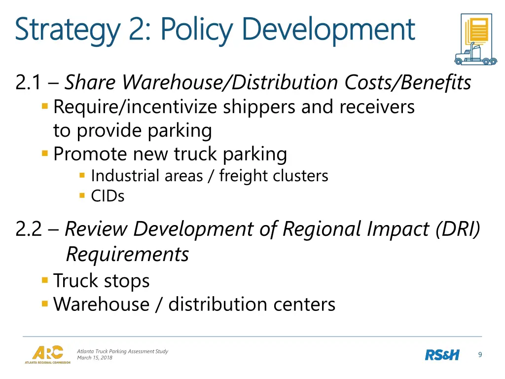 strategy 2 policy development strategy 2 policy