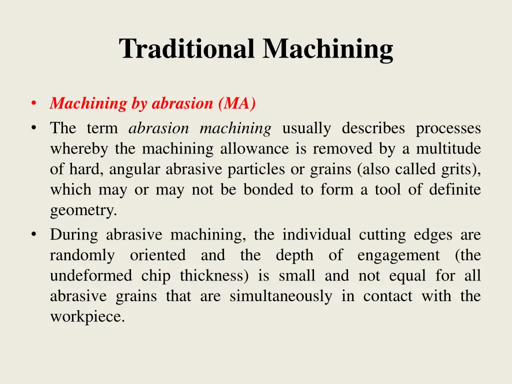 traditional machining 2