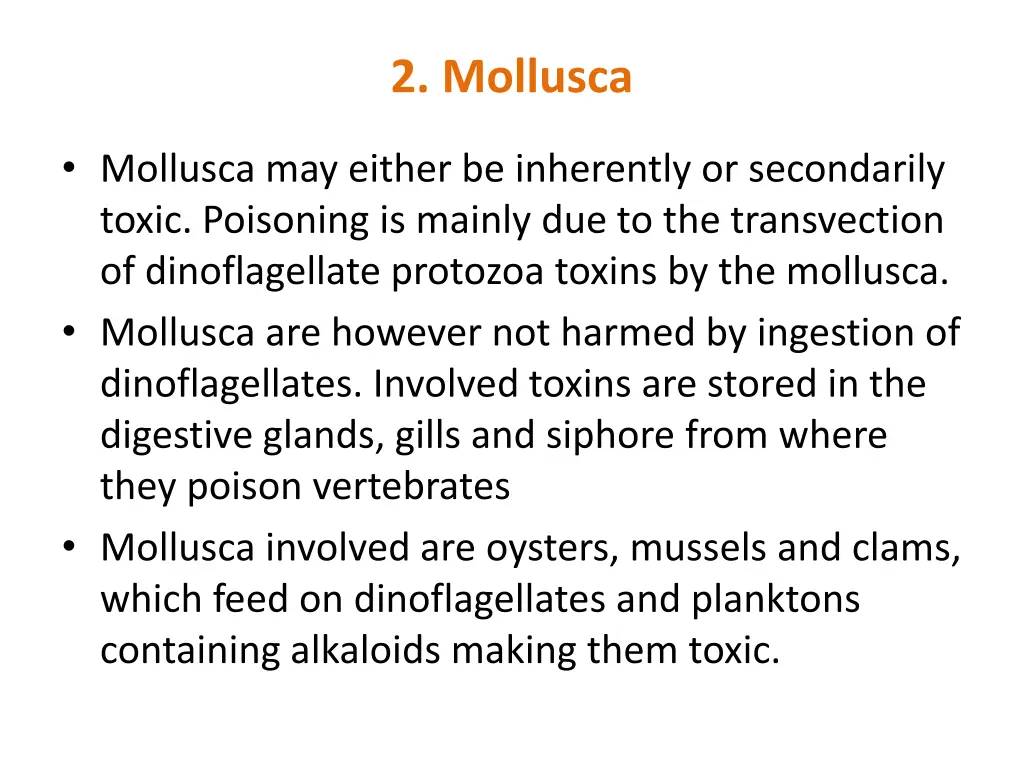 2 mollusca